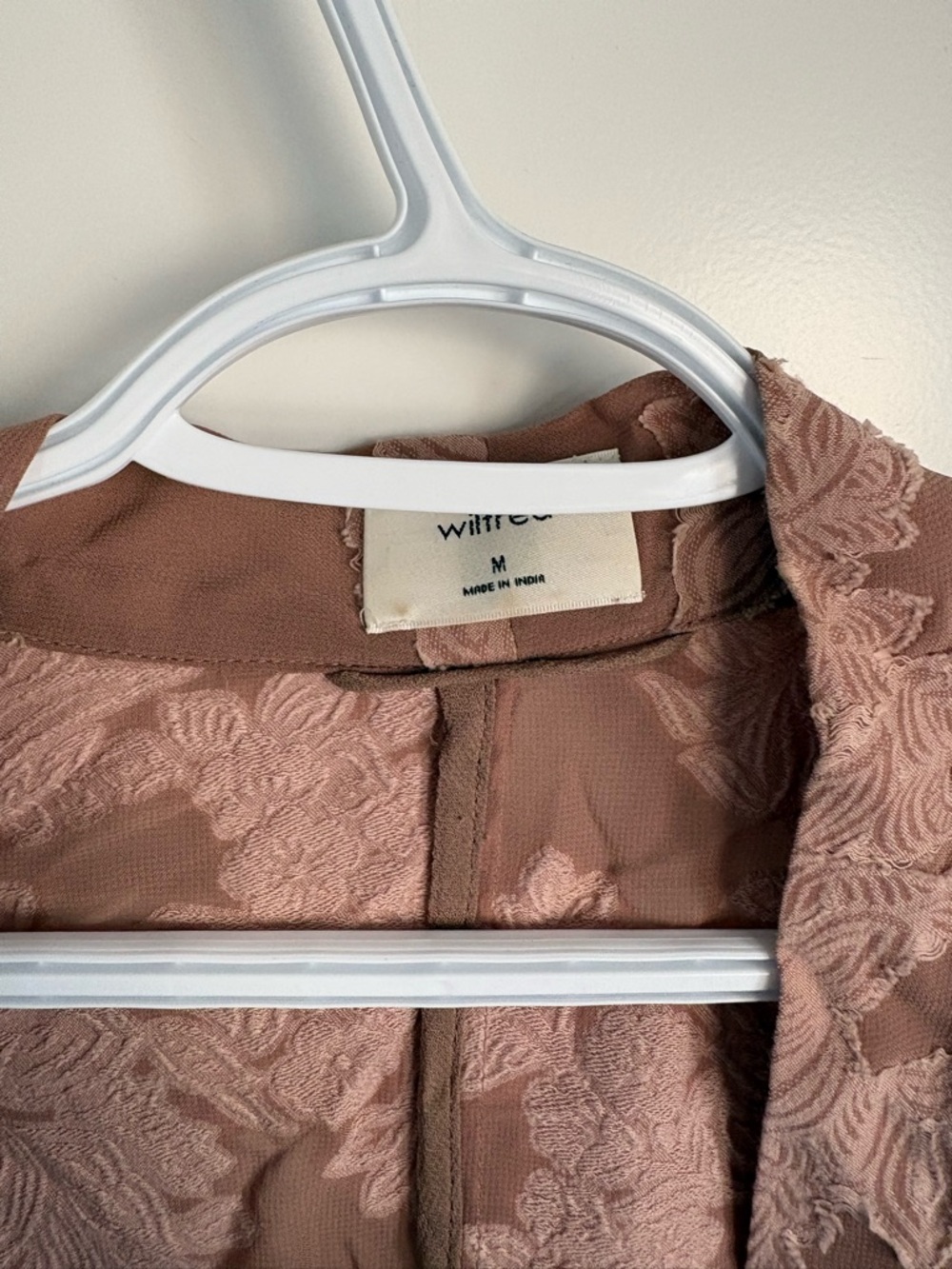 Wilfred Mauve Lace-Trim Cape - Picture 5 of 5